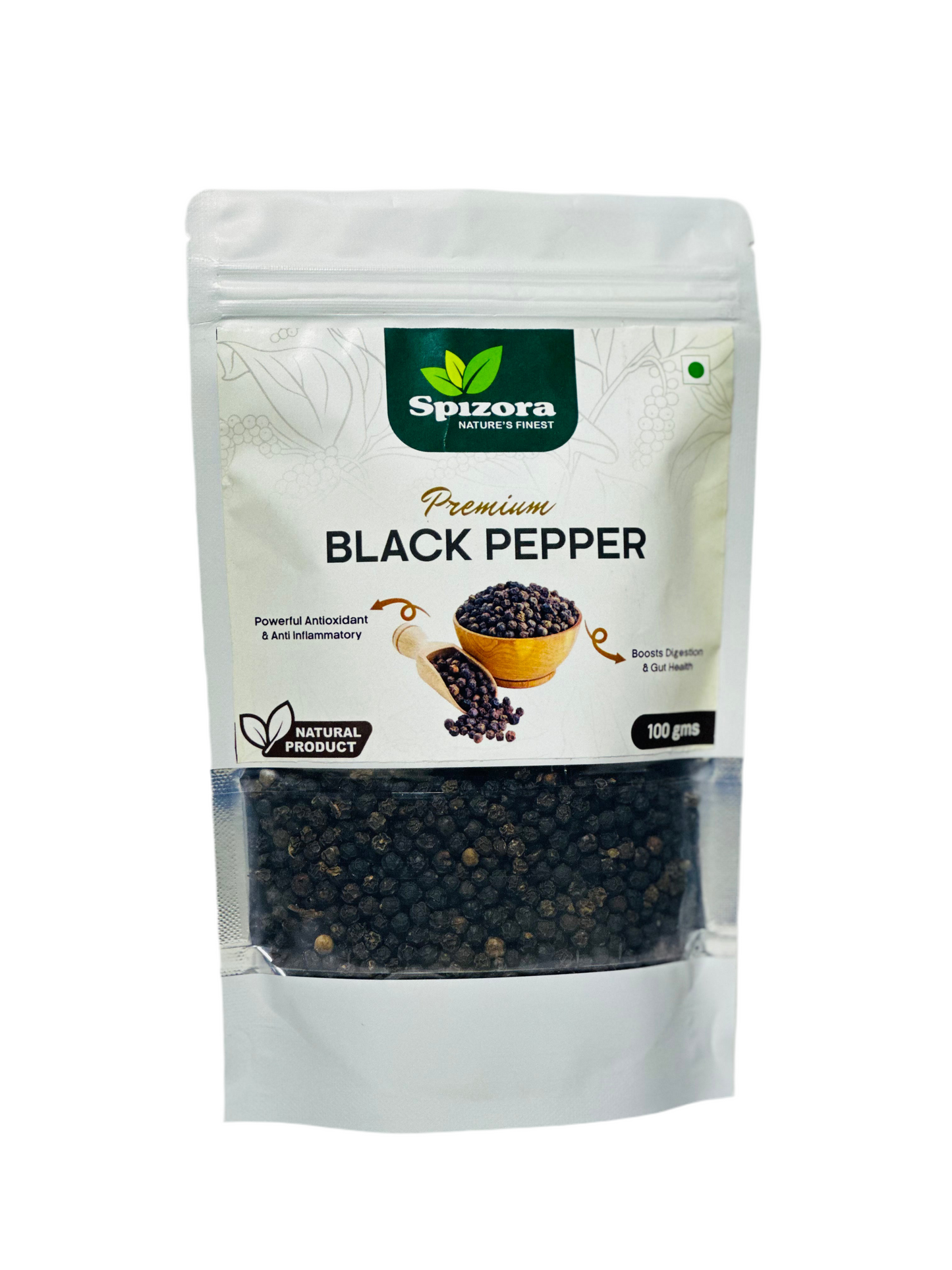 Organic Black Pepper – Premium Whole & Pure | Spizora